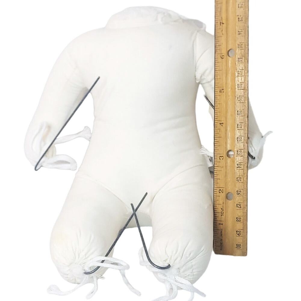 Posable Cloth Doll/Santa Making Stuffed Body
